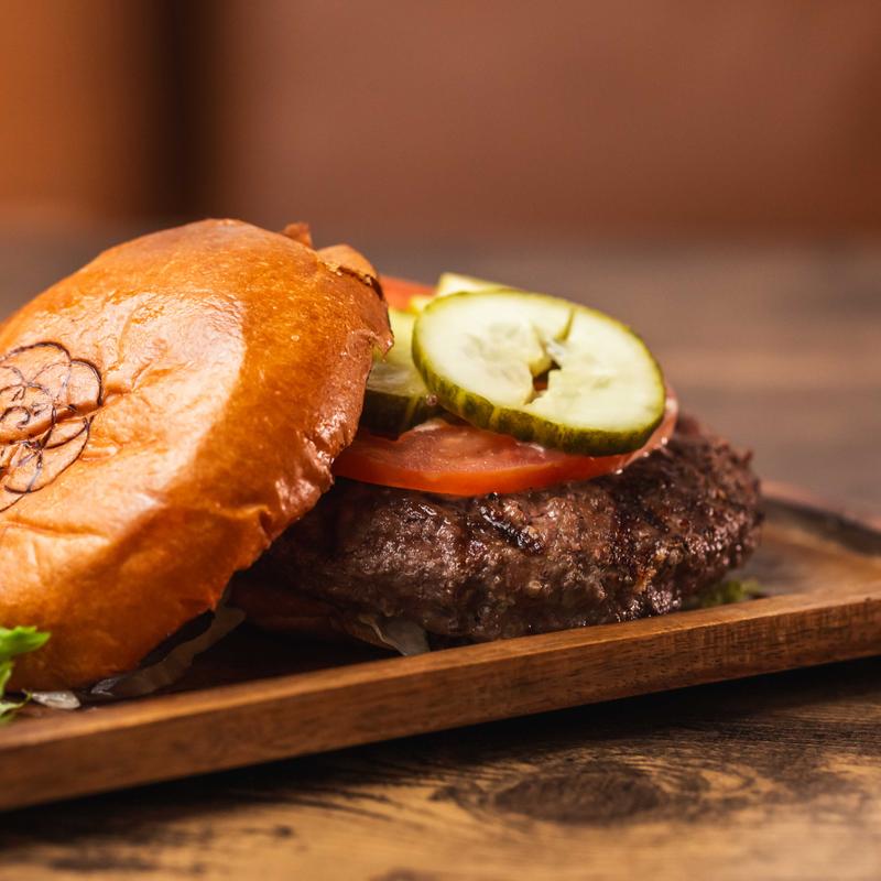 Classic cheeseburger photo