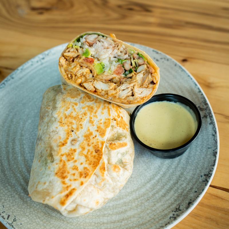menu item 23 of 38, Peruvian Chicken Burrito