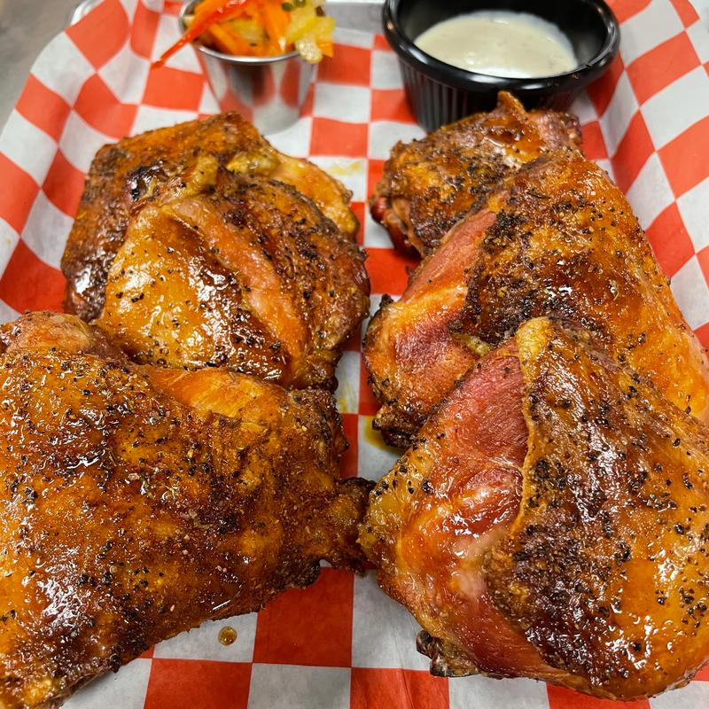 Smoky Fried Thighs photo