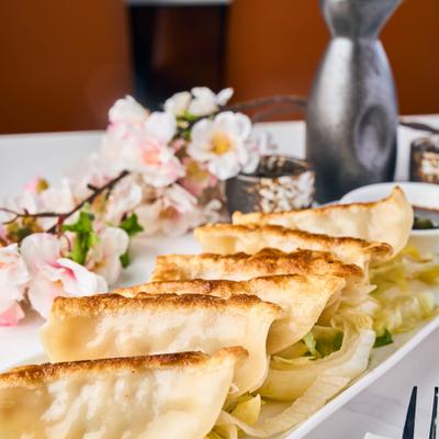 Fried Pork Dumplings.