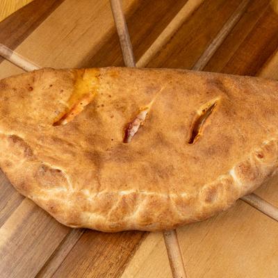 Baked calzone.