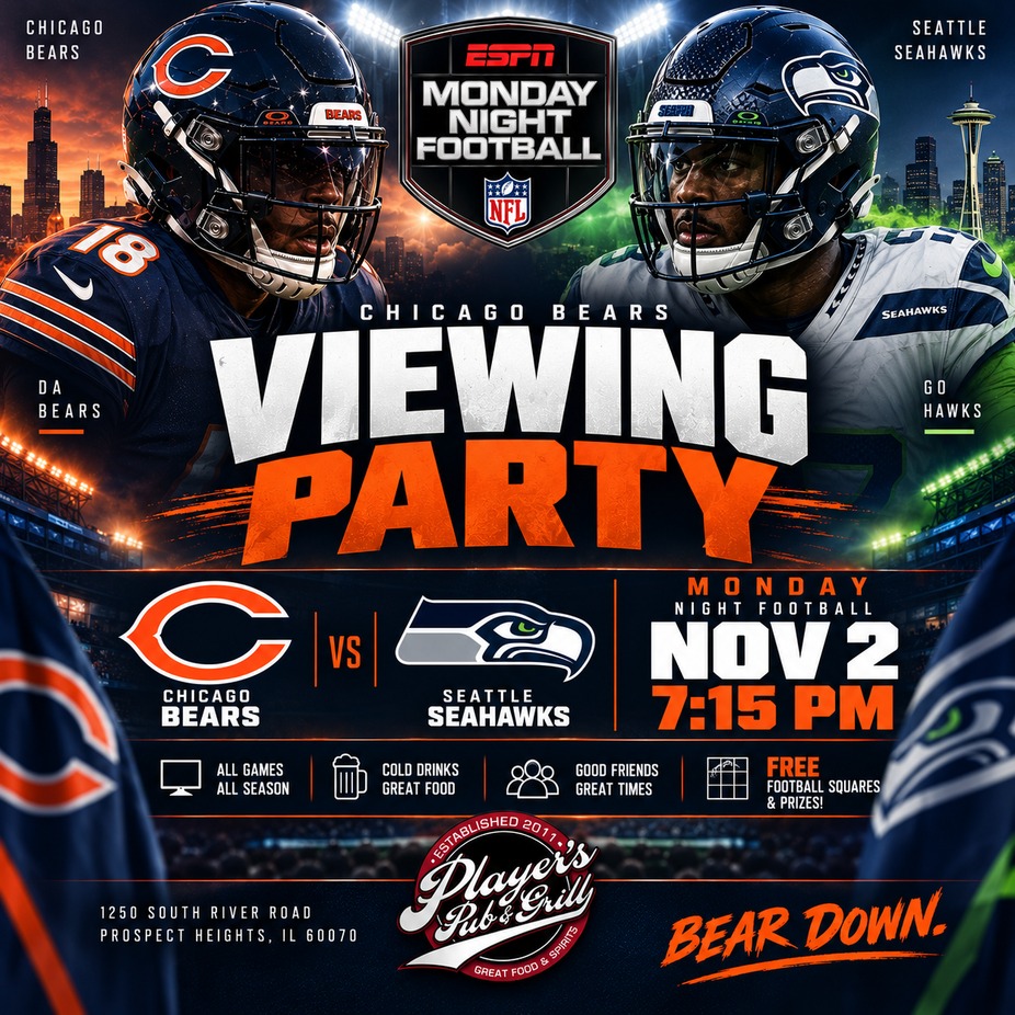 Bears Viewing Party! event photo