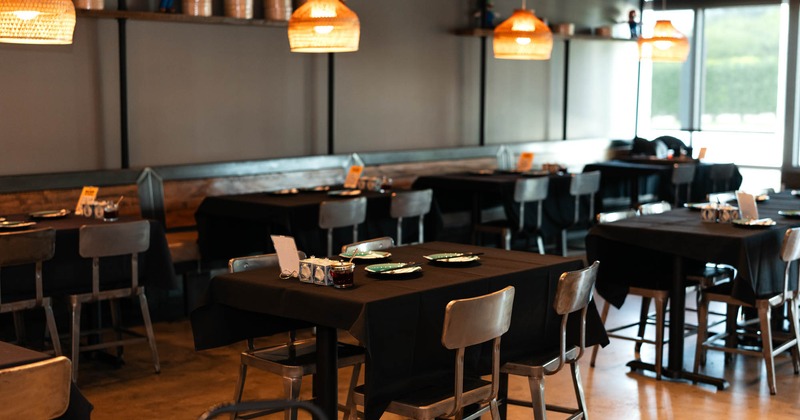 Interior seating area