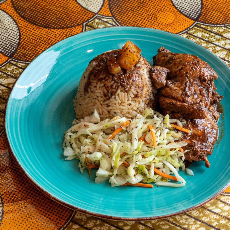 Brown Stew Chicken photo