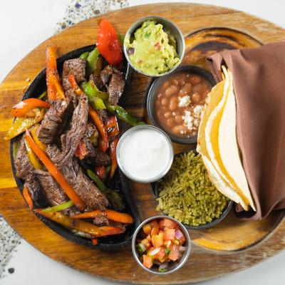 Best of All Fajitas platter