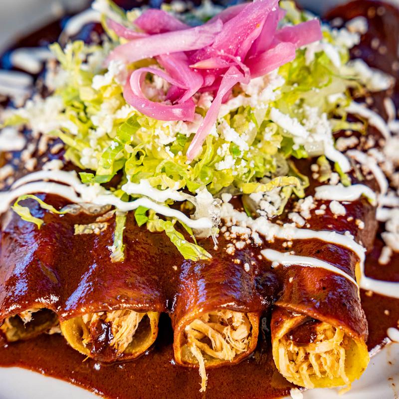 Mole Enchiladas photo