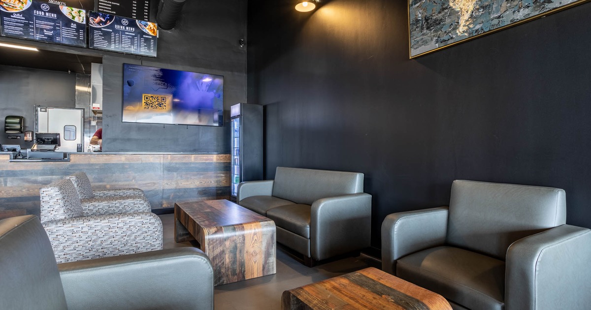 Interior seating space