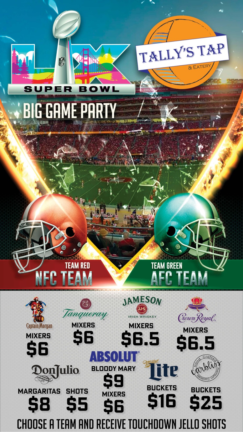 SUPER BOWL BIG GAME PARTY event photo