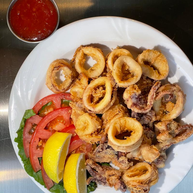 Fried Kalamarakia photo