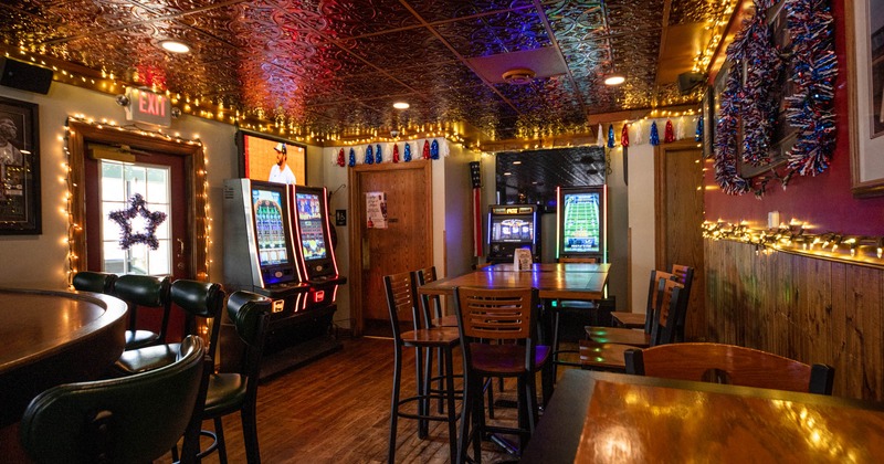 Interior seating area