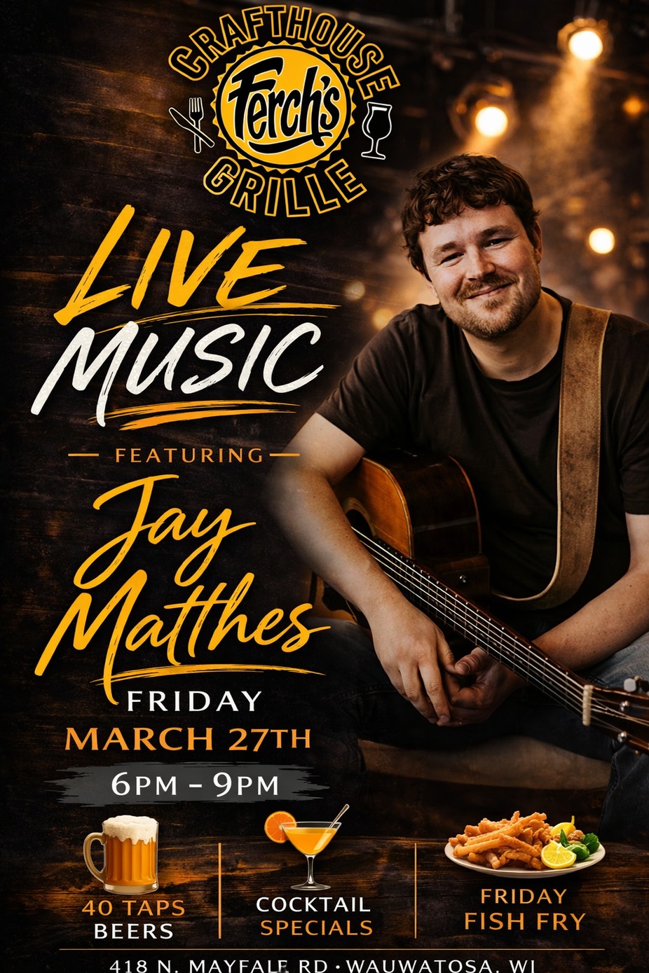 Live Music- Jay Matthes event photo