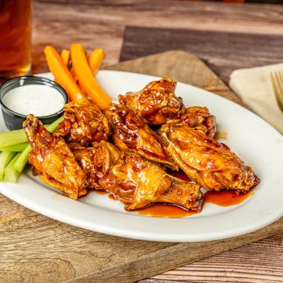 Tom Tom wings, served