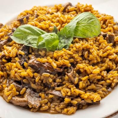 Risotto Con Porcini.