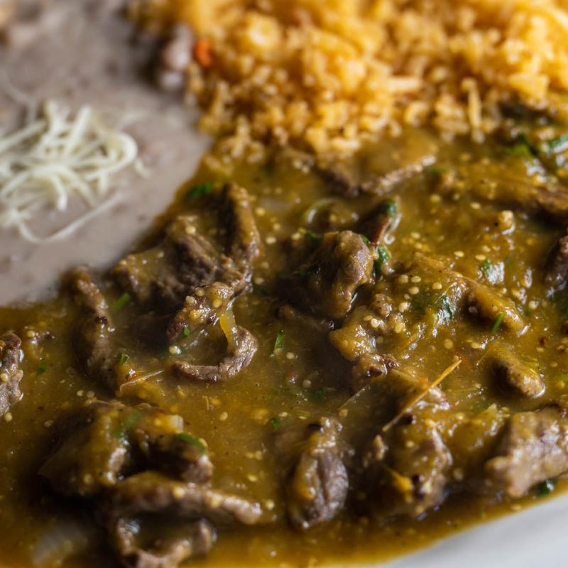 Lomo de Puerco en Salsa Verde o Roja photo