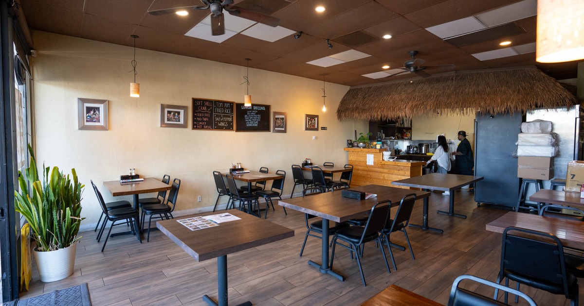 Interior, dining area