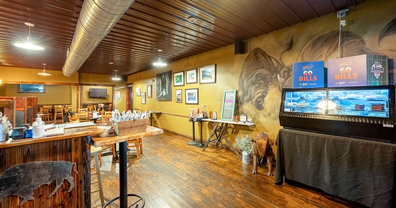 Interior, ordering area