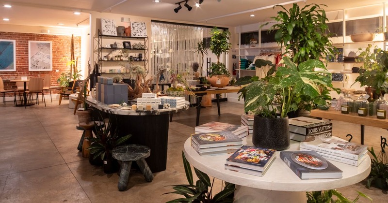 Interior view of a modern retail