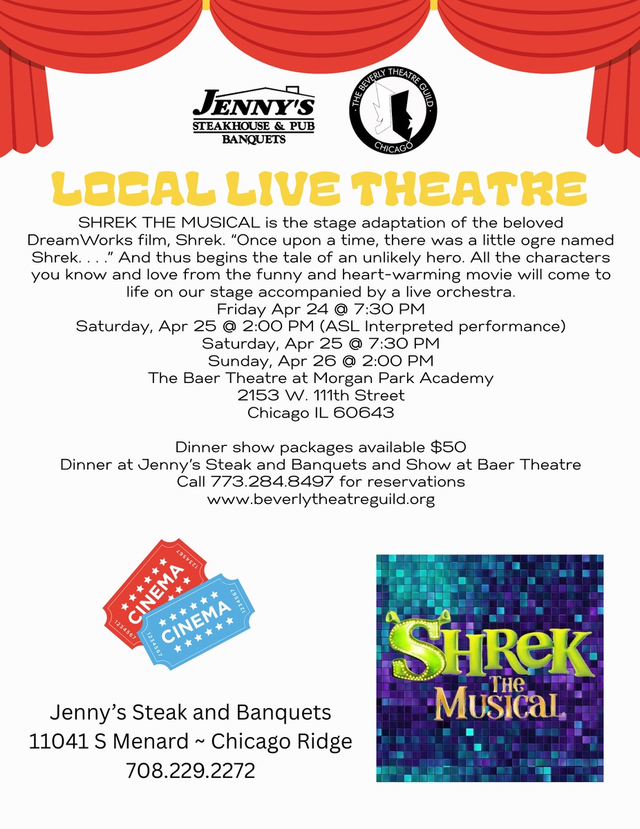 Shrek, The Musical - Dinner & Show event photo