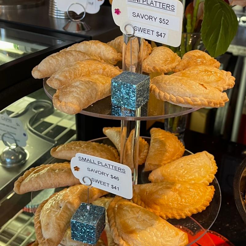 Mini Spinach & Feta Cheese platter photo