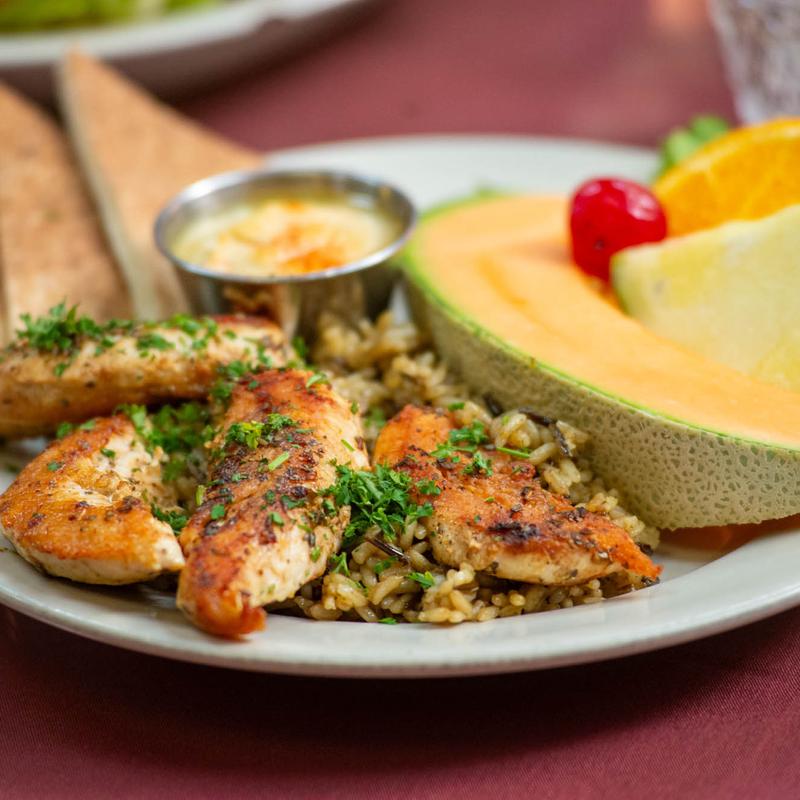 Grilled Chicken over Rice photo