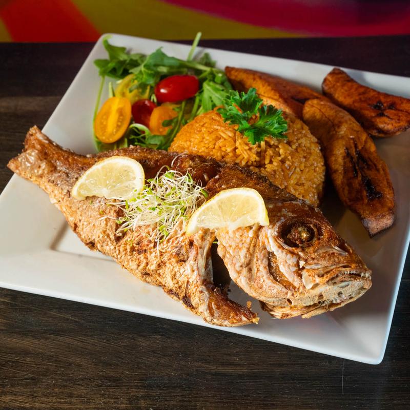 menu item 13 of 27, Whole Tilapia or Snapper with Cassava Fried