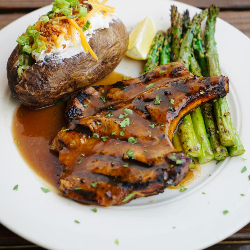 Grilled Bone-In Pork Chop photo