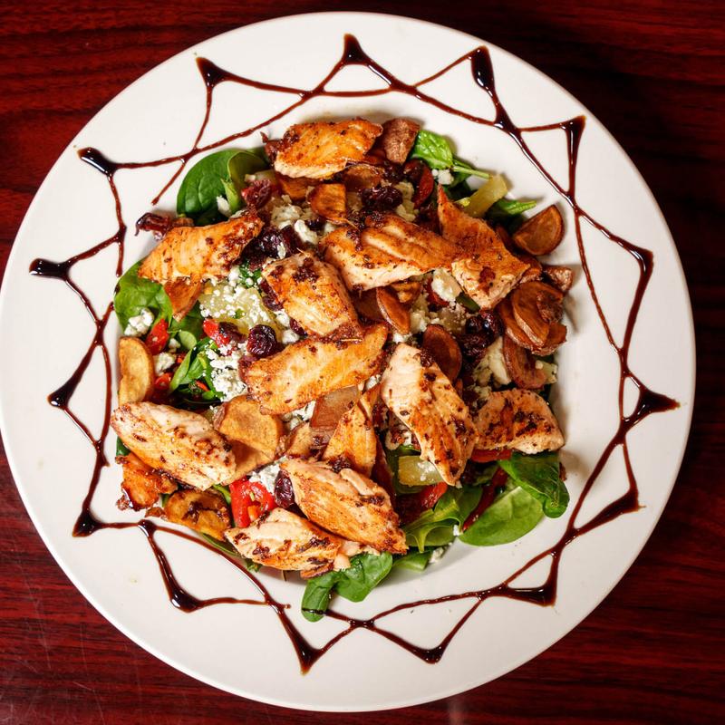 Spinach Salmon Salad photo