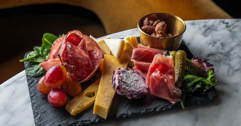 Meat and cheese board