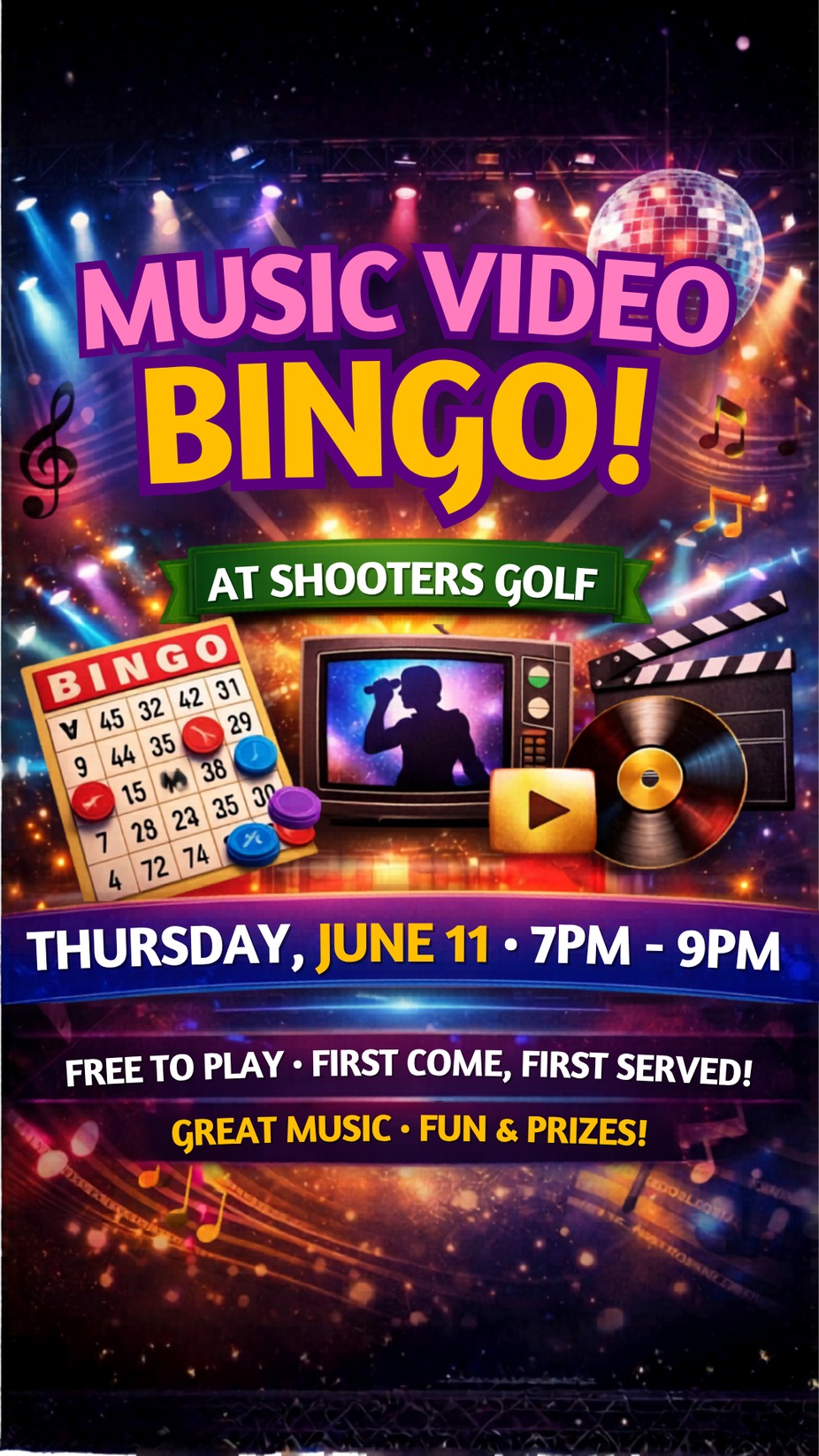 Music Video Bingo! event photo