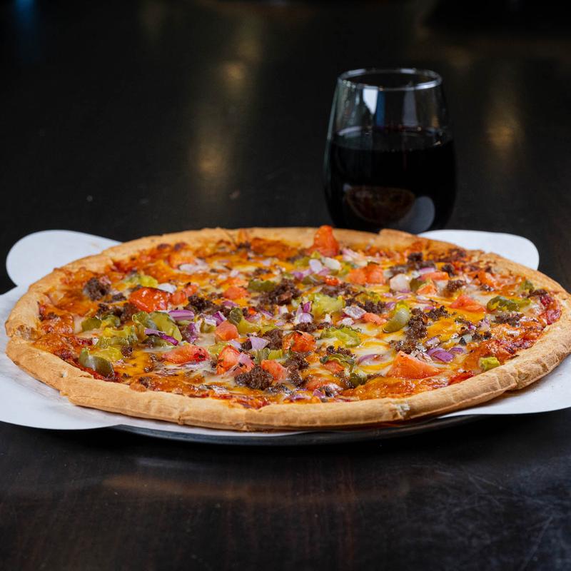 Cheese Burger Pizza photo