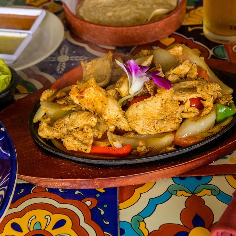 menu item 8 of 19, Chicken Fajitas