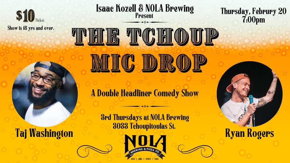 Live Comedy:  The Tchoup Mic Drop event photo