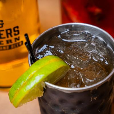 Moscow Mule, close up.