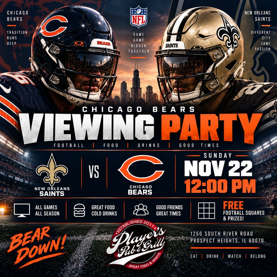 Bears Viewing Party! event photo