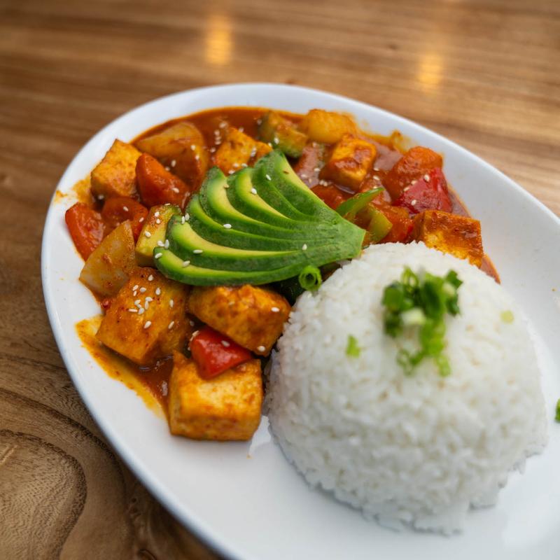 Avocado Red Curry photo