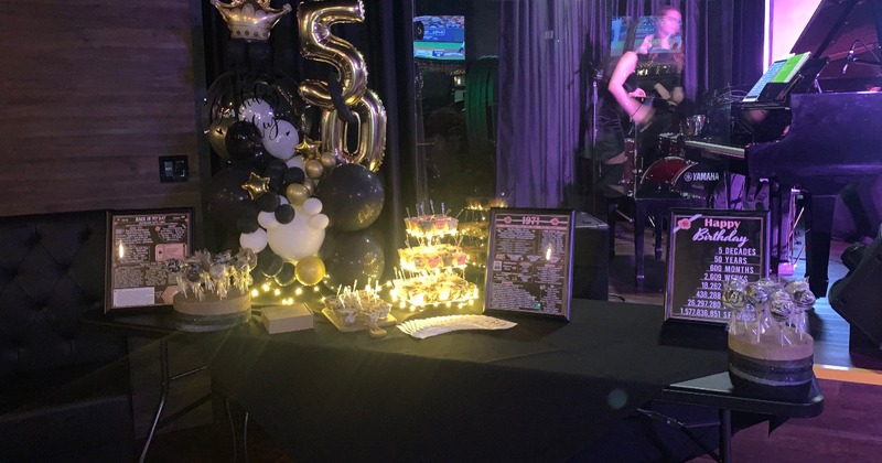 Various treats and decorations