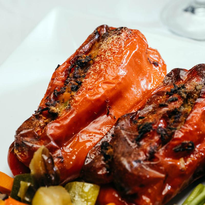 Vegetarian Stuffed Peppers (V, VG) photo