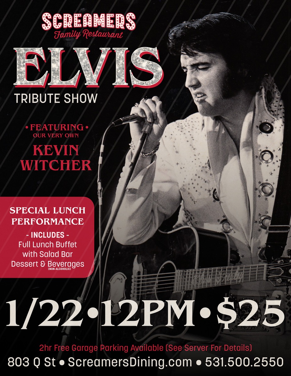 Elvis Lunch Tribute Show event photo