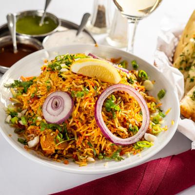 Biryani bowl.