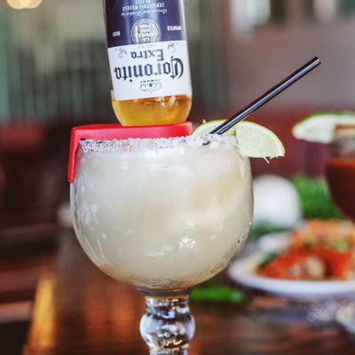 CoronaRita Cocktail served