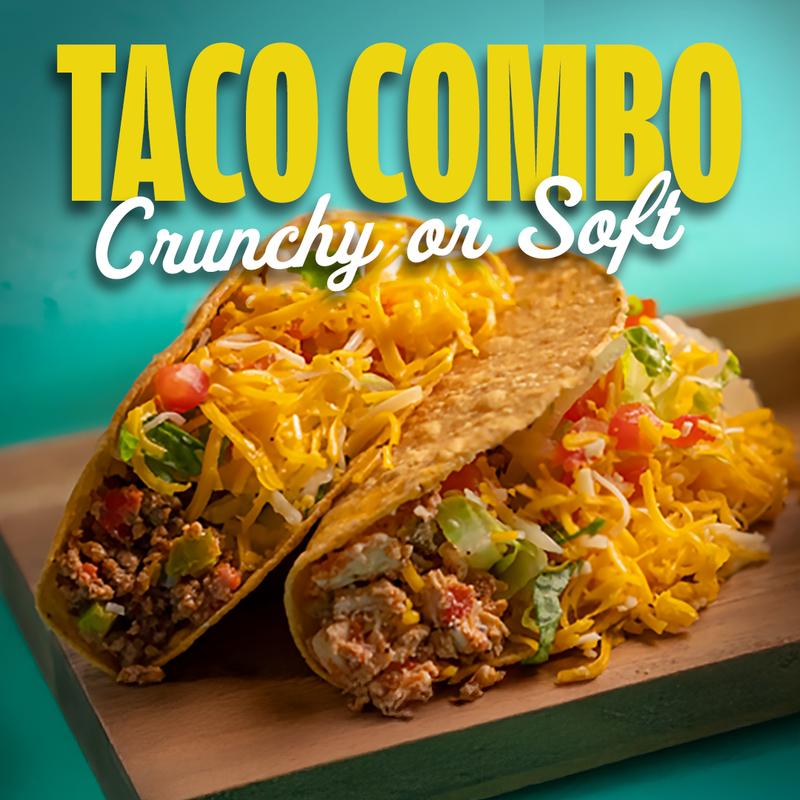 menu item 4 of 23, Combo 4 - Two Tacos