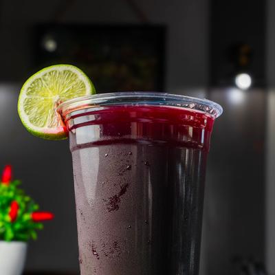 Purple corn drink.