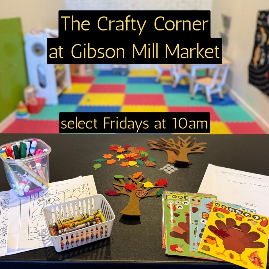 The Crafty Corner at Gibson Mill Market event photo