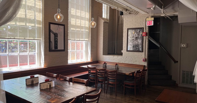 Interior, seating place near window