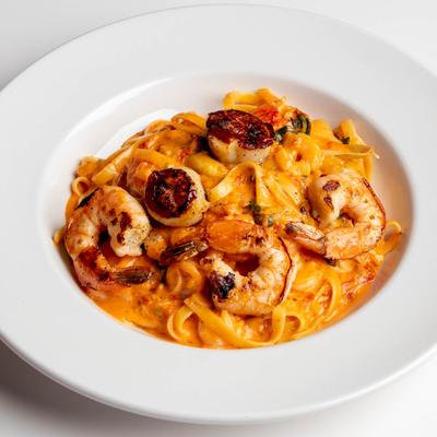 Seafood Fettuccine.