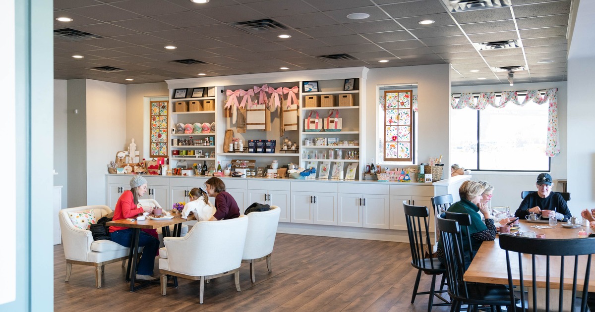 Interior space, cozy seating area