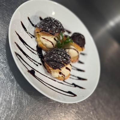 A served specialty meal.