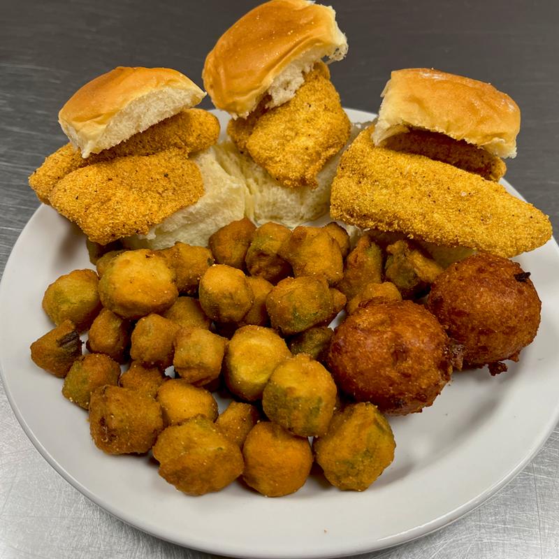 Catfish Slider Meal photo