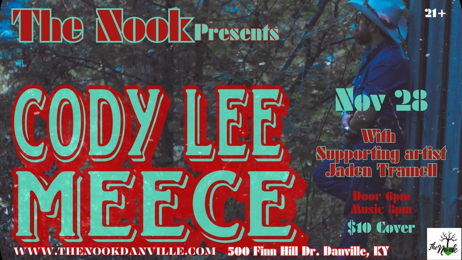 Cody Lee Meece with supporting artist Jaden Tramell event photo