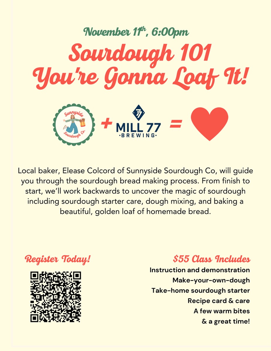 Sourdough 101 - You're Gonna Loaf It! event photo